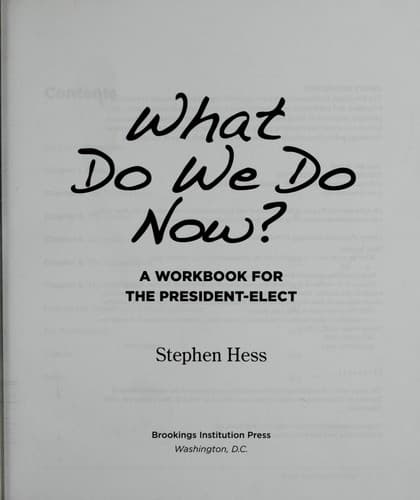 Tapa de What do we do now?