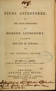 Tapa de The young astronomer