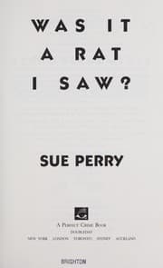 Tapa de Was it a rat I saw?
