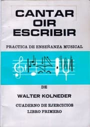 Tapa de Cantar, Oir, Escribir