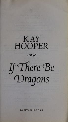 Tapa de If there be dragons