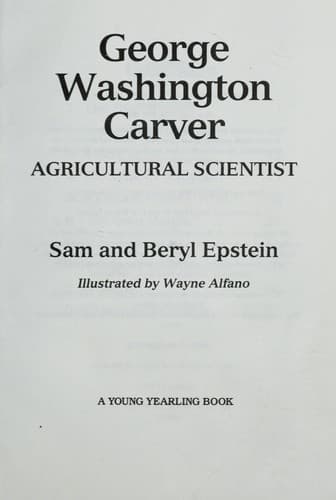 Tapa de George Washington Carver