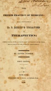 Tapa de The French practice of medicine