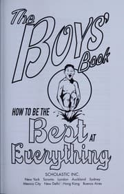 Tapa de The boys' book