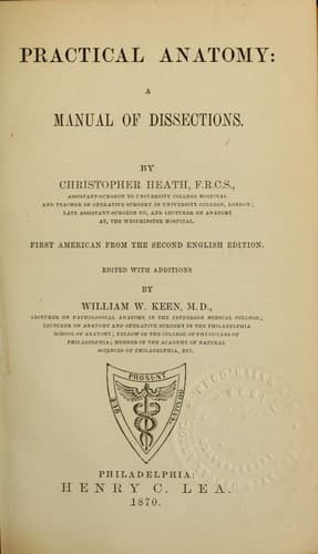 Tapa de Practical anatomy