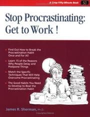 Tapa de Stop Procrastinating