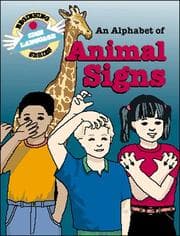 Tapa de An Alphabet of Animal Signs (Beginning Sign Language Series)
