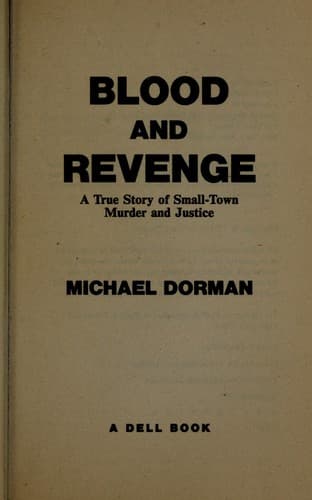Tapa de Blood and revenge