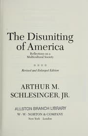 Tapa de Disuniting of America