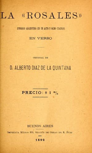Tapa de La "Rosales"