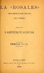 Tapa de La "Rosales"