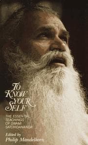 Tapa de To Know Your Self