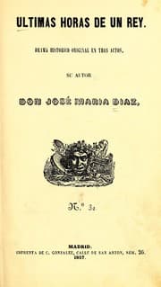 Tapa de Ultimas horas de un rey