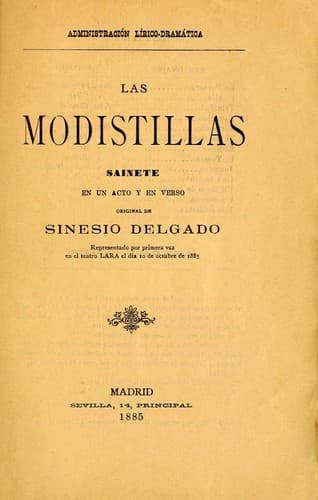 Tapa de Las modistillas