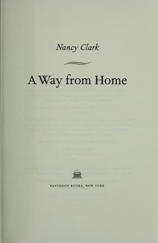 Tapa de A way from home