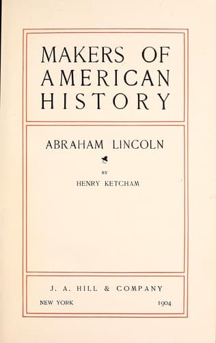 Tapa de Abraham Lincoln