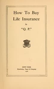 Tapa de How to buy life insurance