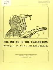 Tapa de The Indian in the classroom