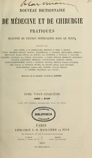 Tapa de Nouveau dictionnaire de medecine et de chirurgie pratiques