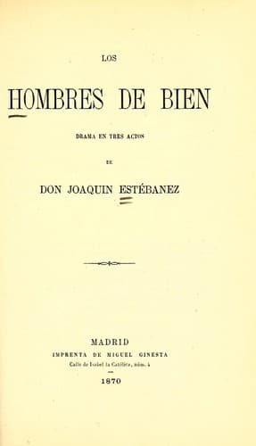 Tapa de Los hombres de bien