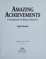 Tapa de Amazing achievements