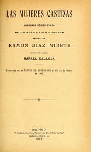 Tapa de Las mujeres castizas