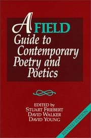 Tapa de A Field guide to contemporary poetry & poetics