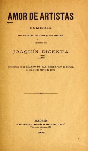 Tapa de Amor de artistas