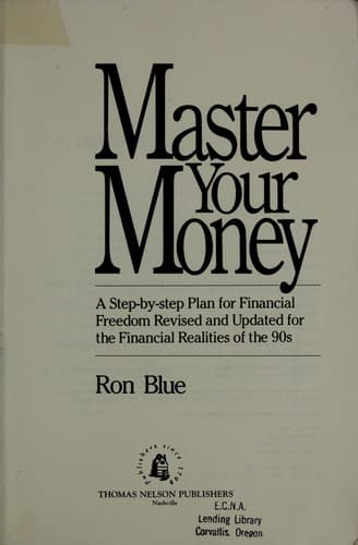 Tapa de Master your money