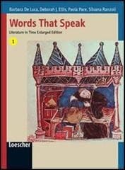 Tapa de Words that speak. Literature in time. Con espansione online. Per le Scuole superiori vol.2