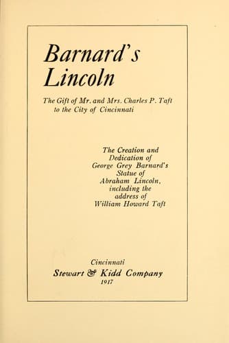 Tapa de Barnard's Lincoln