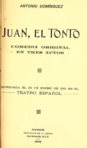 Tapa de Juan, el tonto