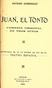 Tapa de Juan, el tonto