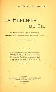 Tapa de La herencia de Gil