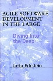 Tapa de Agile Software Development in the Large