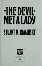 Tapa de The devil met a lady