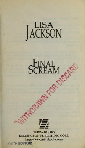 Tapa de Final scream