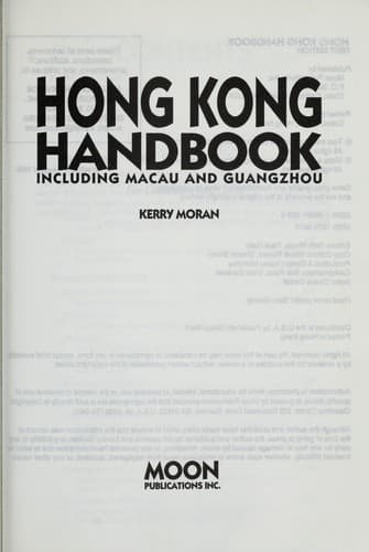 Tapa de Hong Kong handbook
