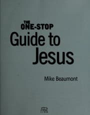 Tapa de The one-stop guide to Jesus