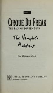 Tapa de The Vampire's Assistant