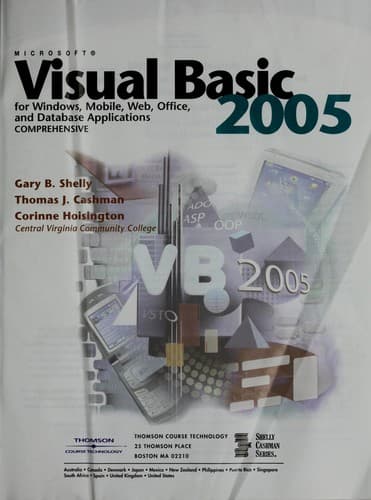Tapa de Microsoft Visual Basic 2005