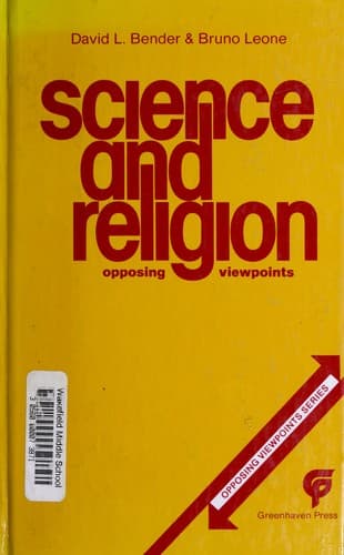 Tapa de Science and religion