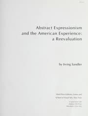 Tapa de Abstract expressionism and the American experience