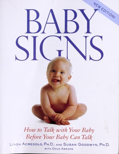 Tapa de Baby signs