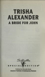Tapa de A Bride For John (Three Brides And A Baby)