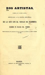 Tapa de Dos artistas