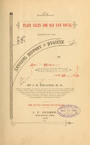 Tapa de Plain facts for old and young: embracing the natural history and hygiene of reproduction