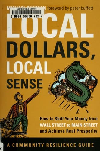 Tapa de Local dollars, local sense
