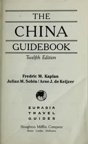 Tapa de KAPLAN CHINA GUIDE 91 PA (Eurasia Travel Guides)