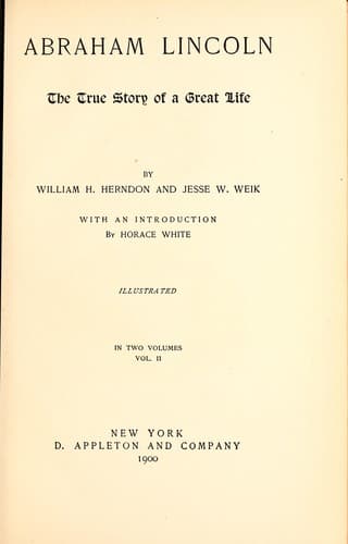 Tapa de Abraham Lincoln